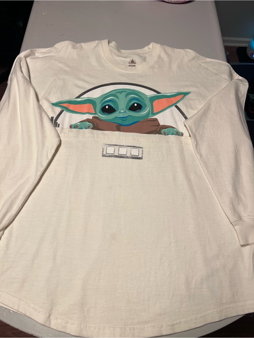 Star Wars 'Grogu Peek' Adult Spirit Jersey Size Large